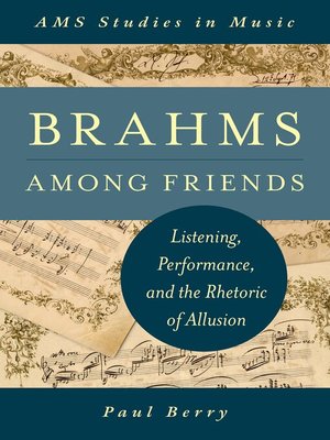 cover image of Brahms Among Friends